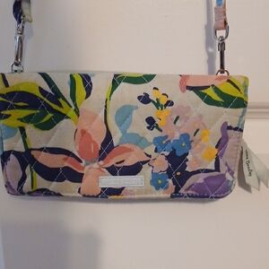 Vera Bradley Multicolor Floral Quilted Clutch